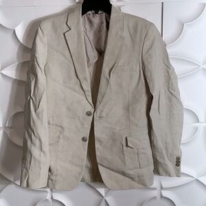 COS beige two button blazer sz 34.  (87)
